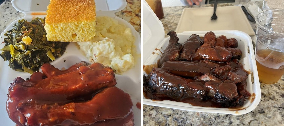 Our Family BBQ and Pies Menu